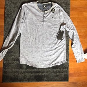Men’s Hurley Long Sleeve Nike Dri-Fit Shirt